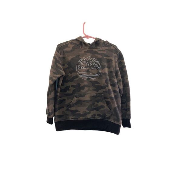 Timberland Other - TIMBERLAND Boy’s Camo Kangaroo Pouch Hoodie / Size: 6